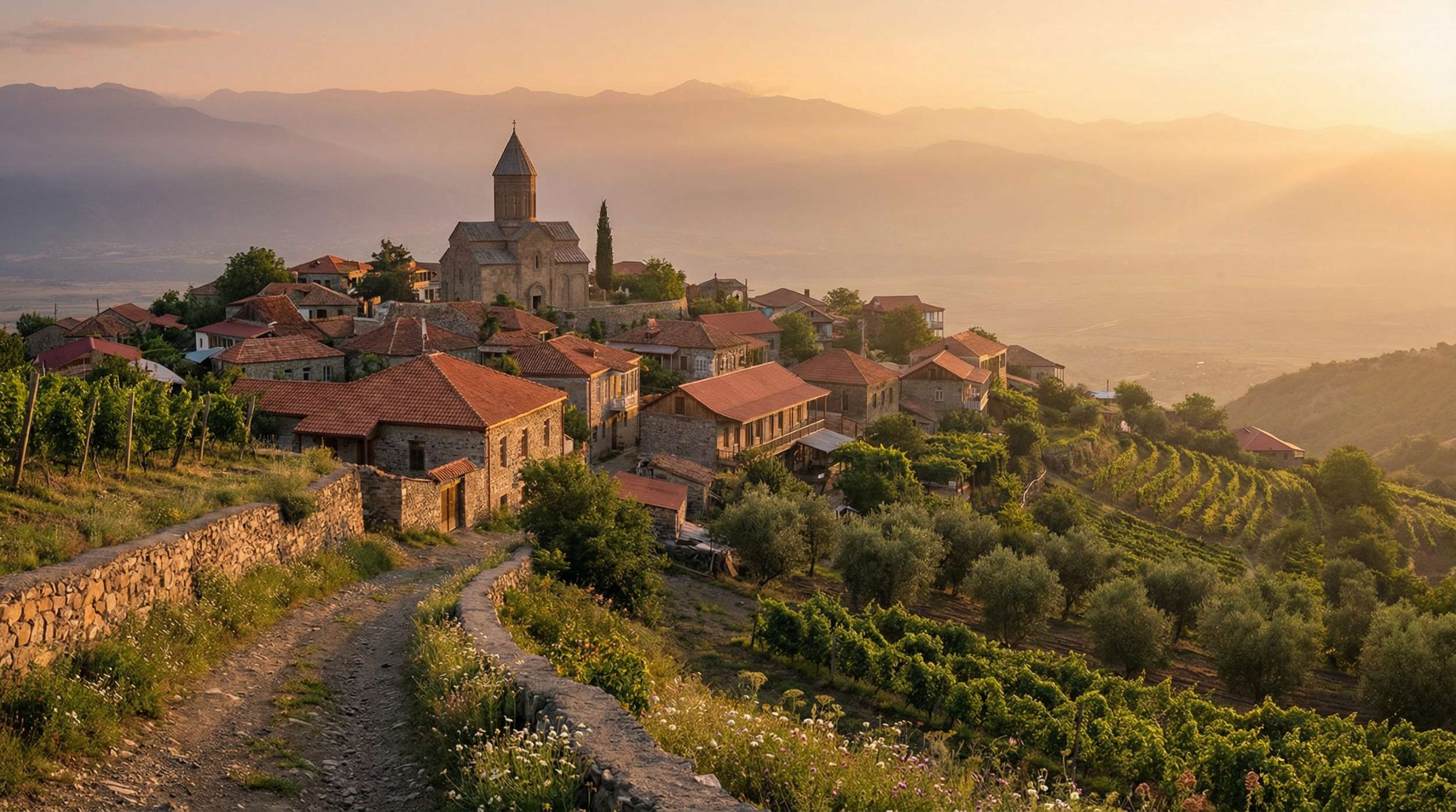 Sighnaghi, la petite Toscane géorgienne